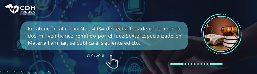 Edicto Poder Judicial