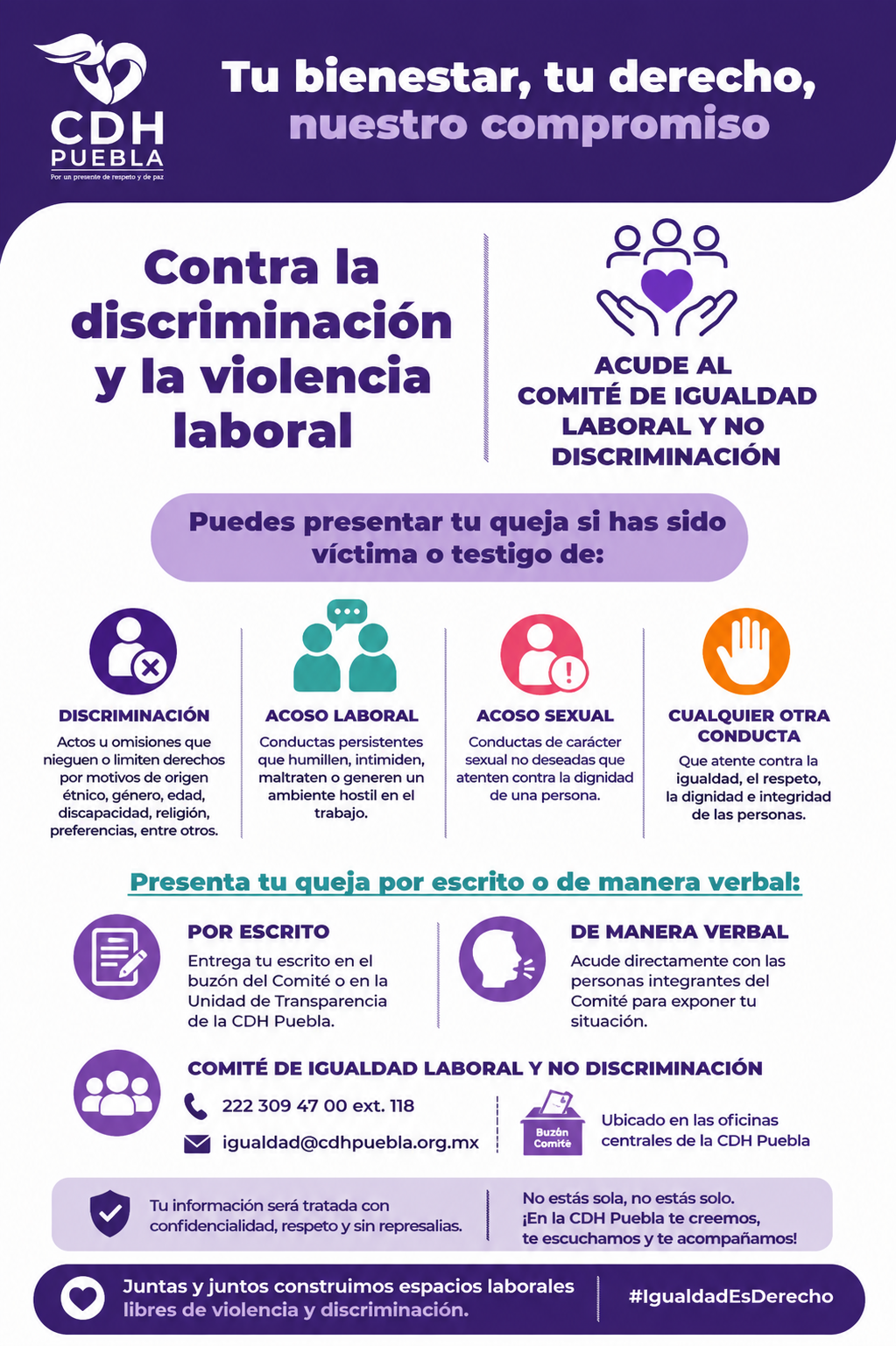 Presentación de queja