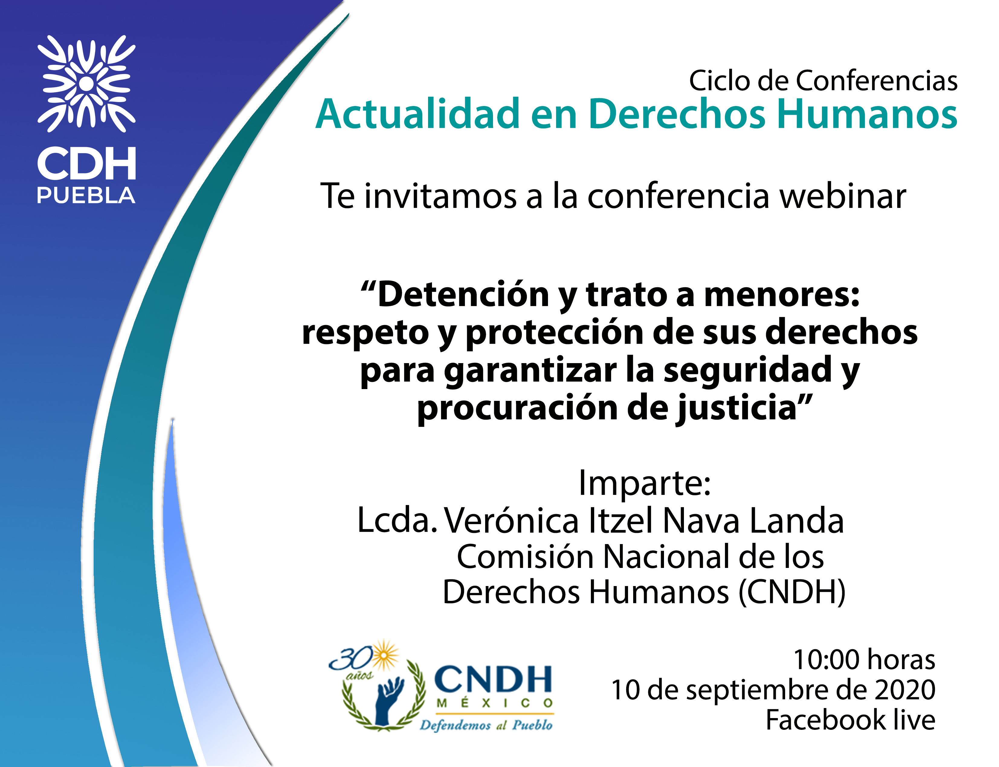 Detención y trato a menores: respeto y protección de sus derechos para garantizar la seguridad y procuración de justicia 