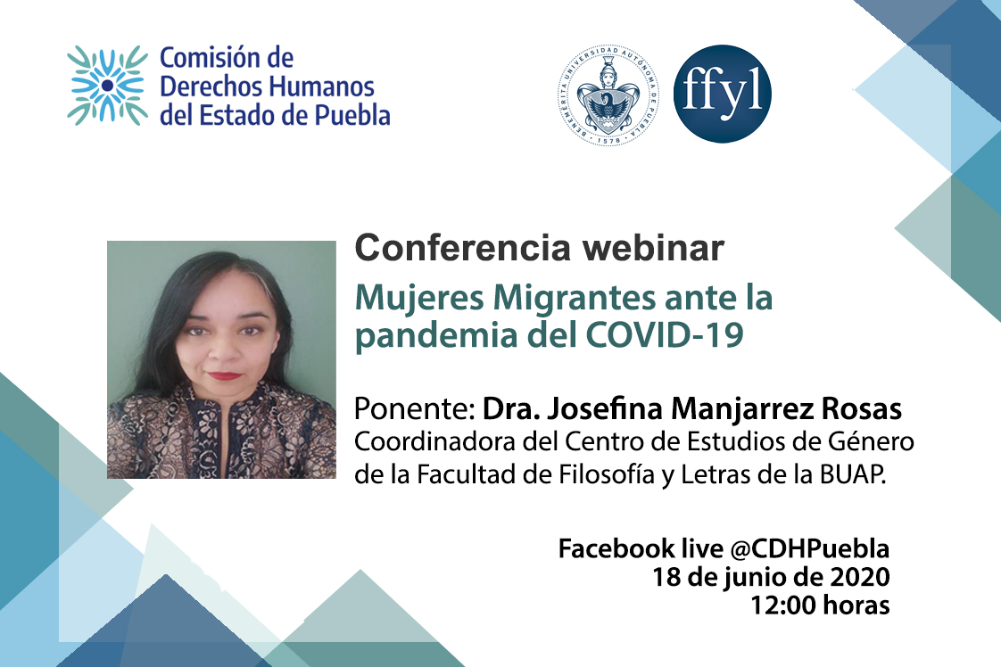Conferencia en línea "Mujeres Migrantes ante la pandemia del #COVID19"